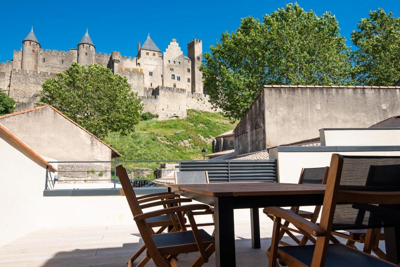 La Terrasse De La Tour Pinte. Lejlighed Carcassonne Eksteriør billede