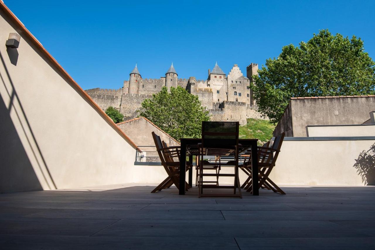 La Terrasse De La Tour Pinte. Lejlighed Carcassonne Eksteriør billede